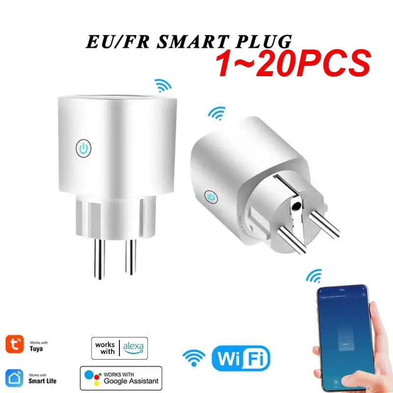 

Умная розетка с Wi-Fi и таймером, 1-20 шт.