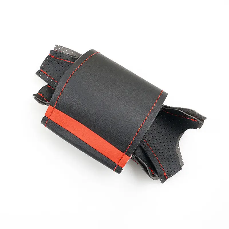 

Чехол на руль автомобиля для Nissan Murano Pathfinder Infiniti JX35 M35 M25 M56 Q70 QX60, черная перфорированная кожа из микрофибры