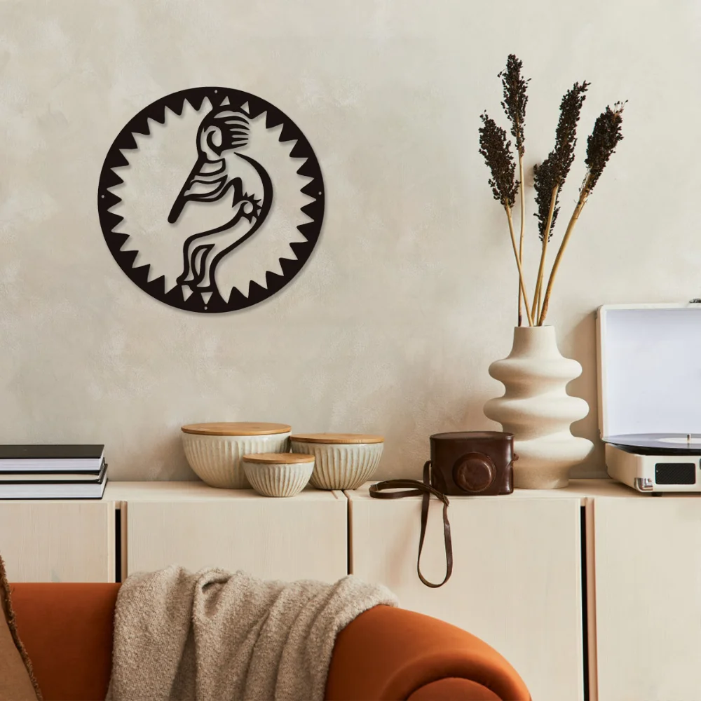 Уникальный Металлический Настенный Художественный Декор С Кутовым Дизайном