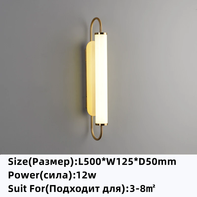 

Женские современные настенные лампы, скандинавский Простой настенный светильник для гостиной, столовой, спальни, белый акриловый домашний декор, лестницы, светильники 90-260 в