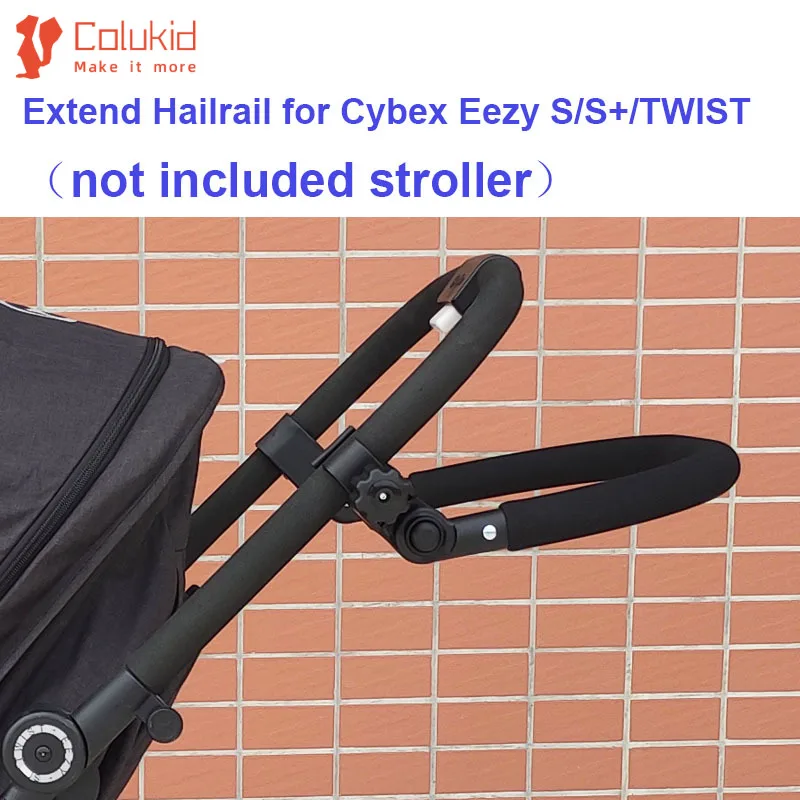 COLU KID®Аксессуары для детских колясок, удлинитель ручки Hailrail, бампер для йо-йо Cybex Eezy S/S +/Twist и Bugaboo Bee 6 Bee 5 Bee 3
