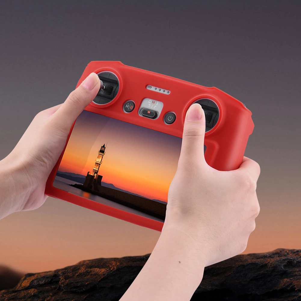 

Противоскользящий пульт дистанционного управления с защитным чехлом для экрана, устойчивым к царапинам силиконовым чехлом от пыли для DJI ...