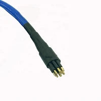 twisted pairs dil8m dil8f data inline cable ethernet circular 8 cores contacts pur female and male connectors