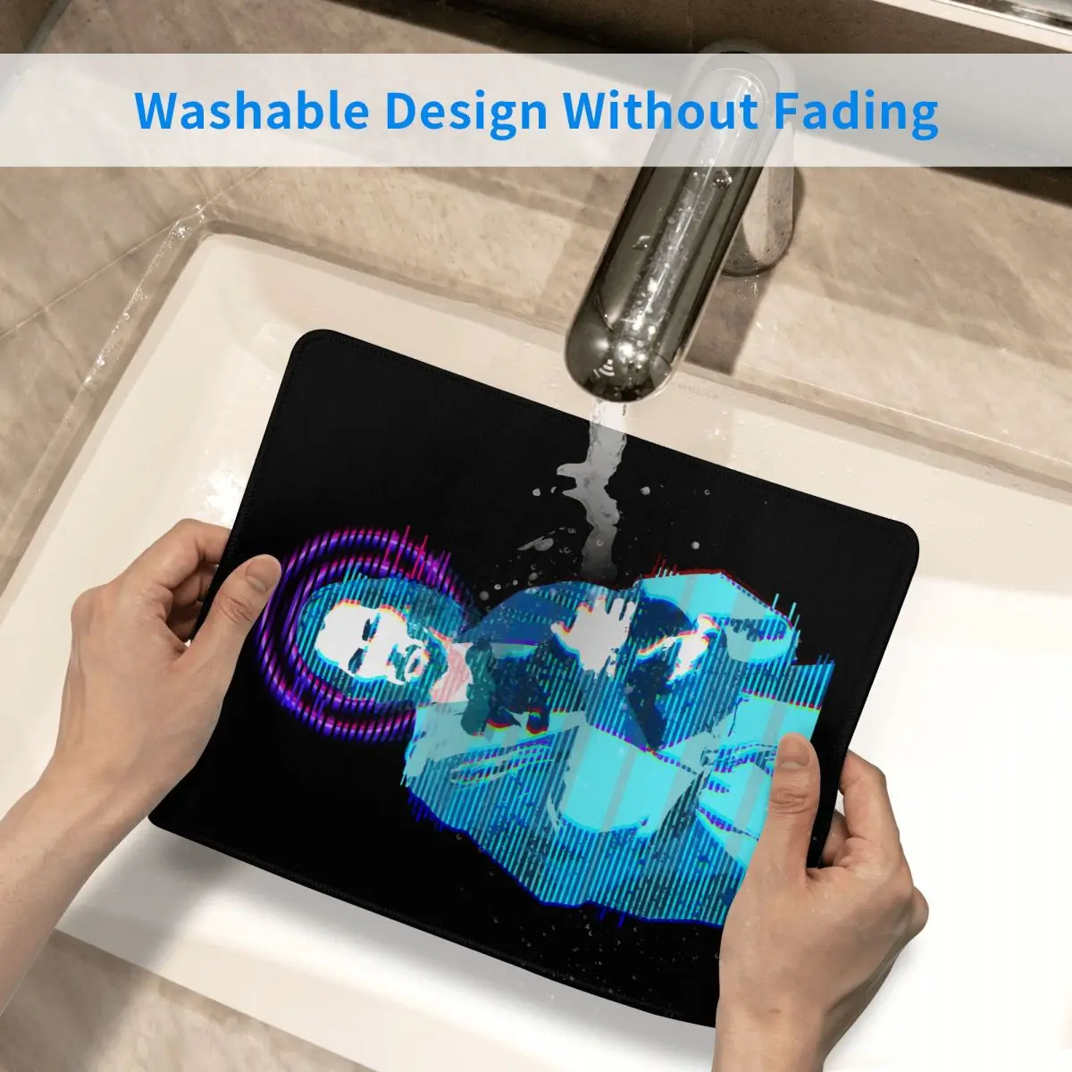 Пользовательский геймерский коврик для мыши с резиновой основой винтажный