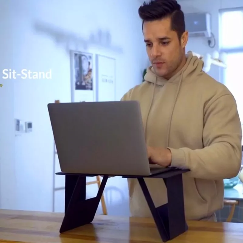 

2023 Portable Laptop Stand Foldable Support Base Notebook Stand Lapdesk Multifunctional Computer Laptop Holder Cooling Pad Riser