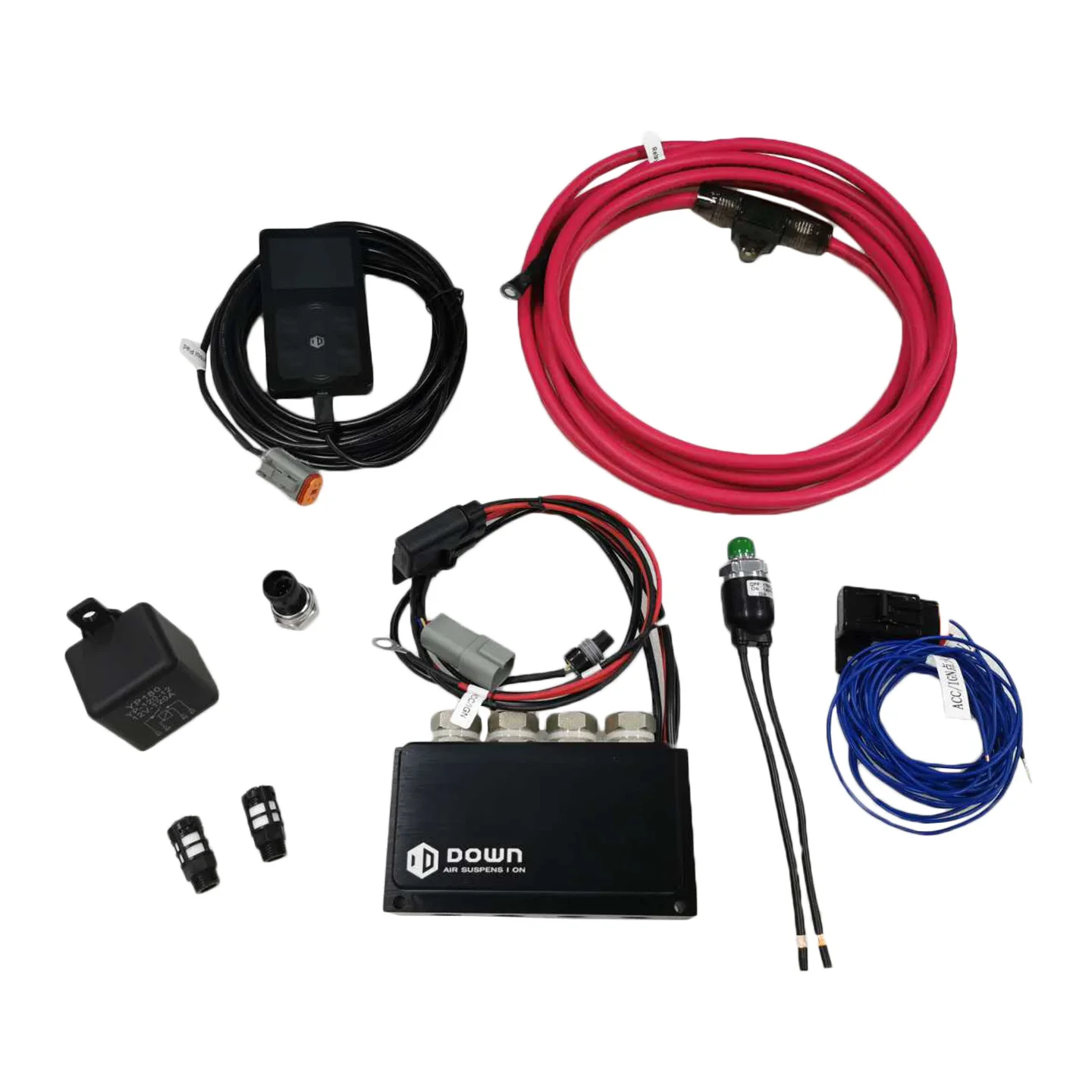 Низкая цена автомобильный прицеп пневматическая подвеска управления воздушный