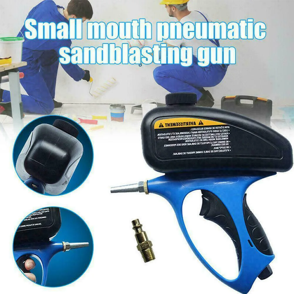 

70 To 150PSI Lightweight Home Gravity Manual Polishing Power Tool Anti Rust Handheld Portable Pneumatic Sandblaster Professional