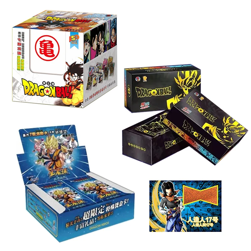 

Anime Seven Dragon Ball Card Glory Collection Edition Collectible Second Play Cyberpunk CPR and EX Card Toys Gifts for Children
