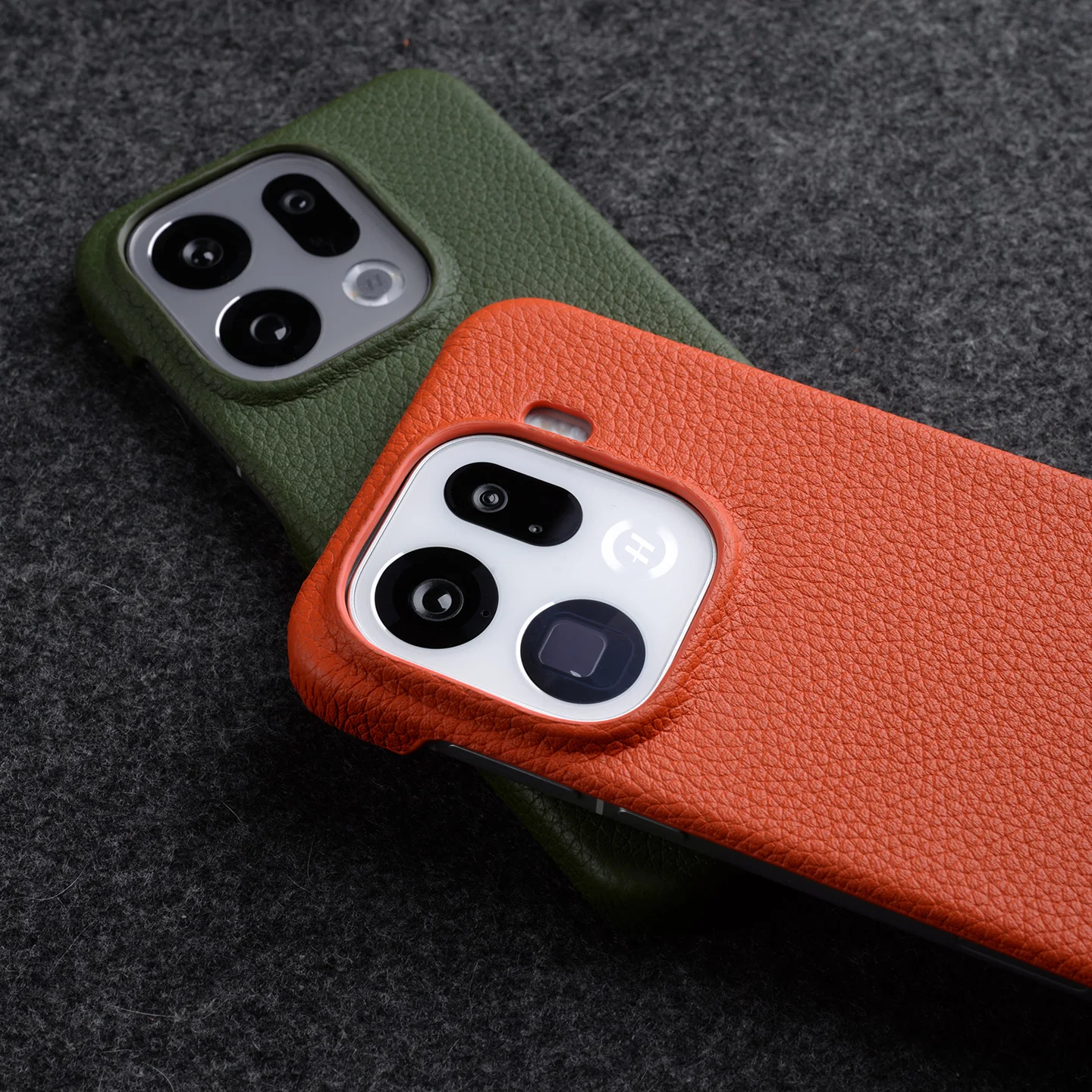 Фото Чехол Melkco из натуральной воловьей кожи для OPPO Find X9 Ultra Pro, премиум-класса, ручной работы, деловой защитный чехол-накладка из воловьей кожи №3