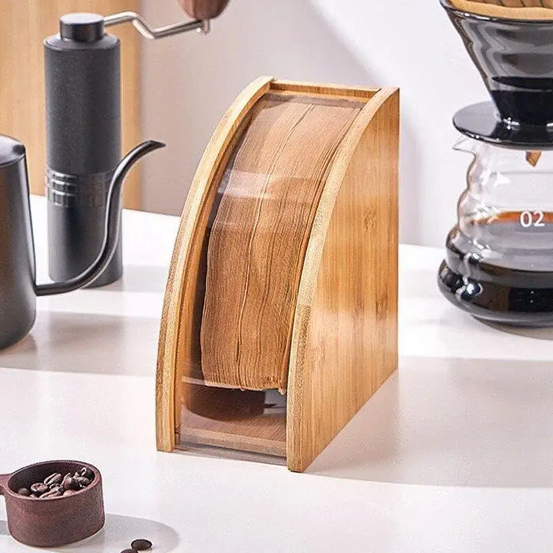 Органайзер для фильтров кофе многофункциональная подставка фильтра бумажная