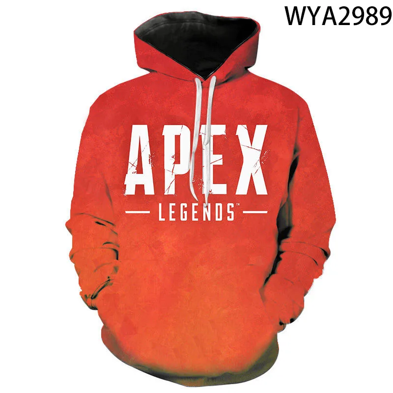 

Spring And Fall Hoodies Fashion Apex Legends Men Women Children Sweatshirts 3D Printed Pullover Boy Girl Kids Streetwear Coat