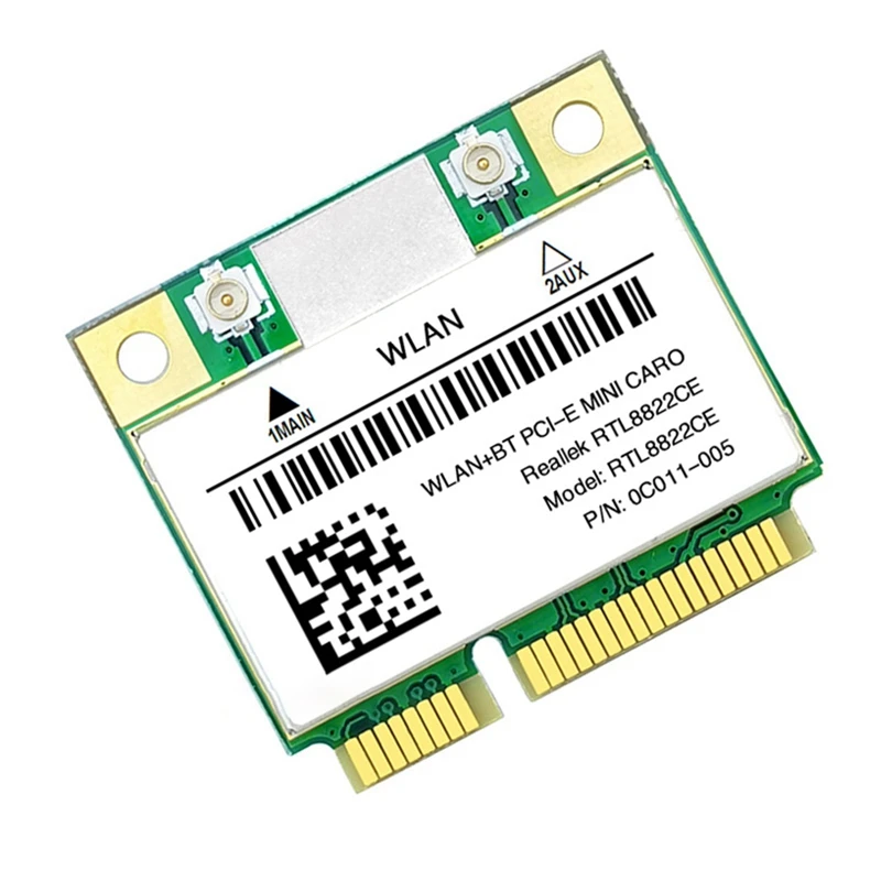 RTL8822CE 1200 Мбит/с 2 4G/5Ghz 802.11AC Wi-Fi сетевая карта Mini Pcie Bluetooth 5 0 Поддержка ноутбука/ПК