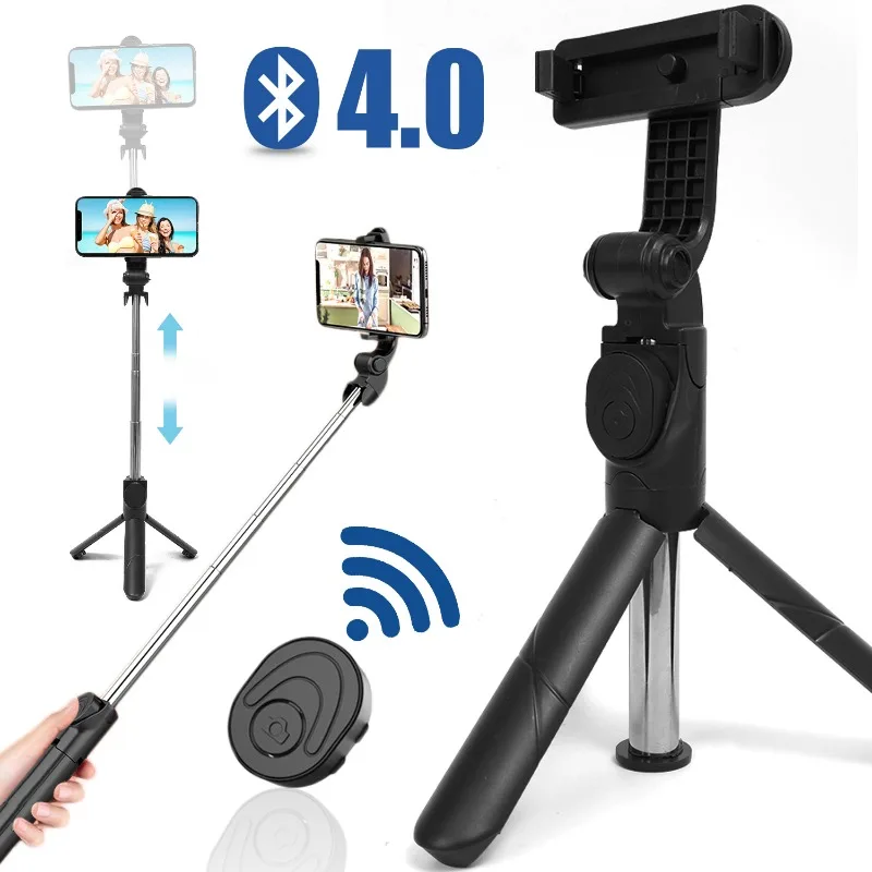 Штатив для селфи, портативный Трипод со съемным беспроводным дистанционным управлением, подходит для путешествий, селфи, видео Штатив для селфи, портативный Трипод со съемным беспроводным дистанционным управлением, подходит для путешествий, селфи, видео