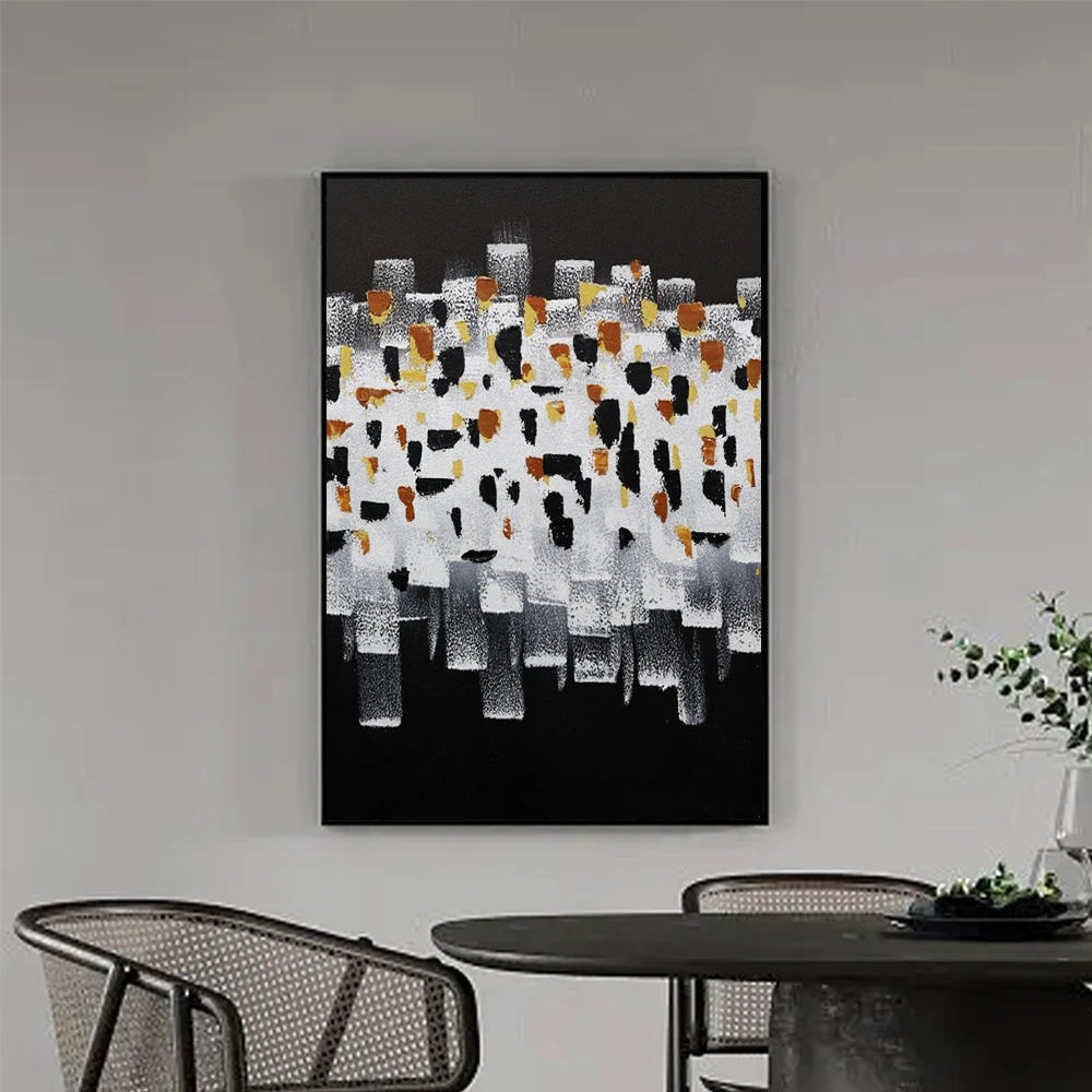 

HUACAN абстрактные настенные украшения для дома ручная работа 100% ручная роспись маслом на холсте подвесные картины для гостиной