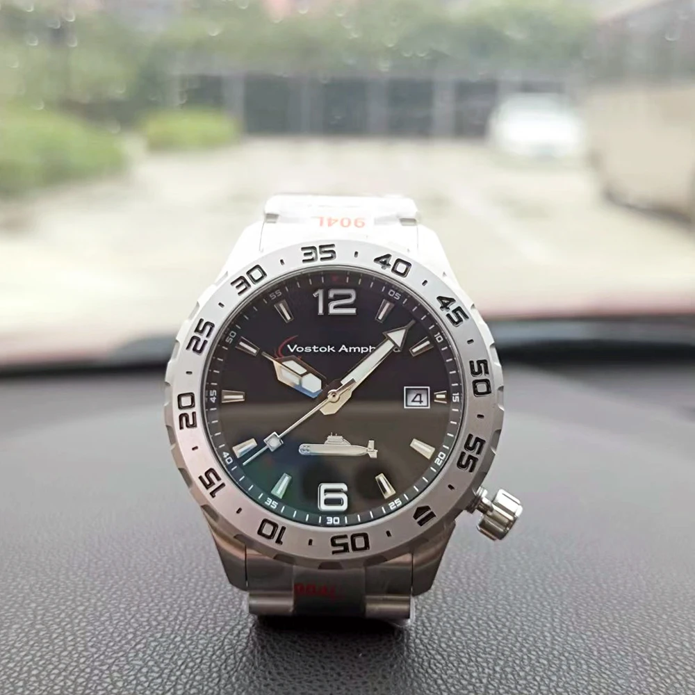 Швейцарские фирменные стальные спортивные часы механические водонепроницаемые