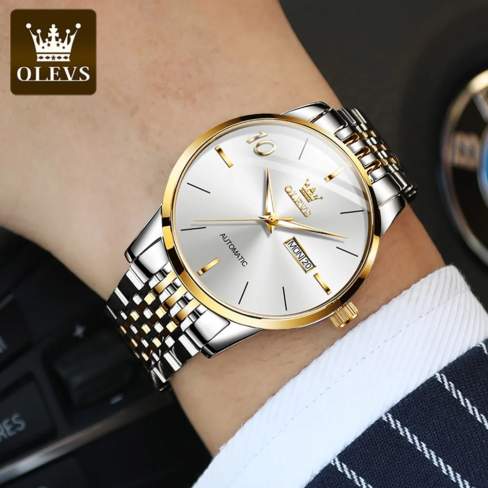 

Men's luxury brand watch 89, 10 lovers' fully automatic mechanical watch, luminous waterproof double calendar men's watch