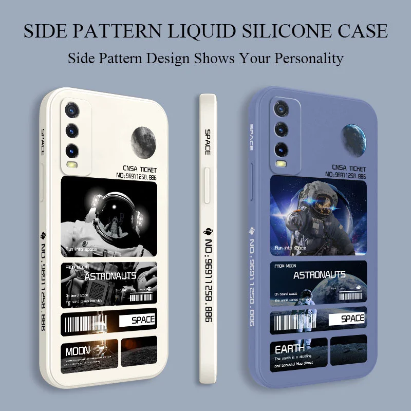 

Cosmic Visitor Phone Case For VIVO Y20 Y20i Y20S Y12S Y30 Y33S Y12 Y15 Y17 Y19 Y21 S1 Pro Y91 Y93 Y95 Silicone Cover