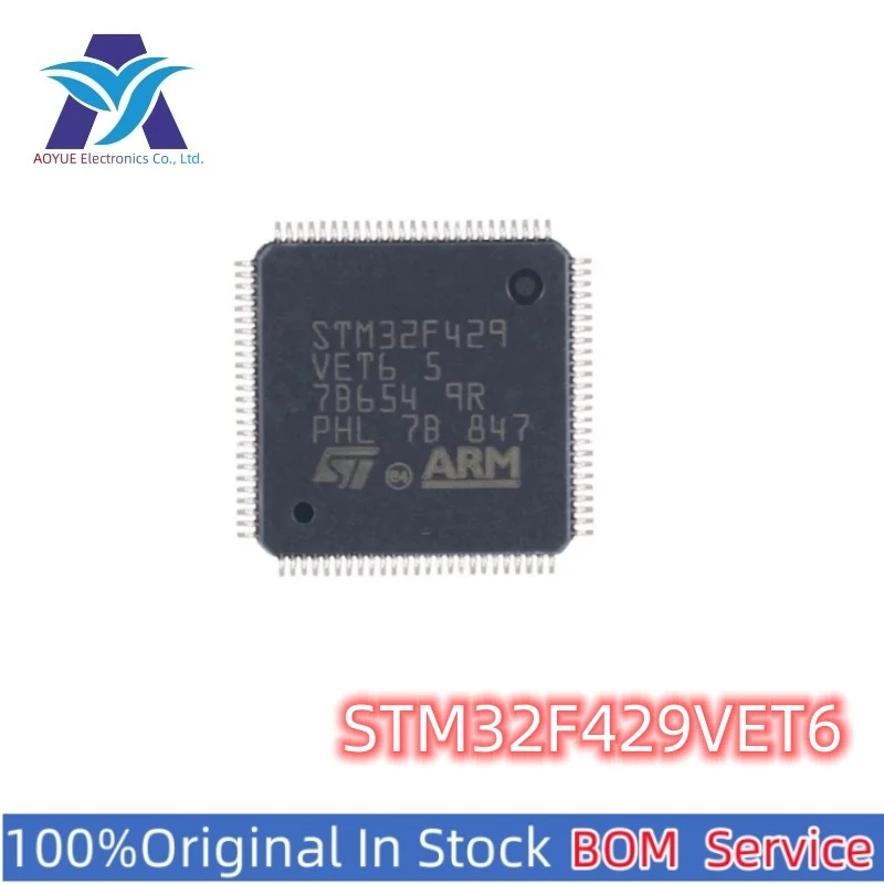 

New Original Stock IC Electronic Components STM32F429VET6 IC MCU One Stop BOM Service