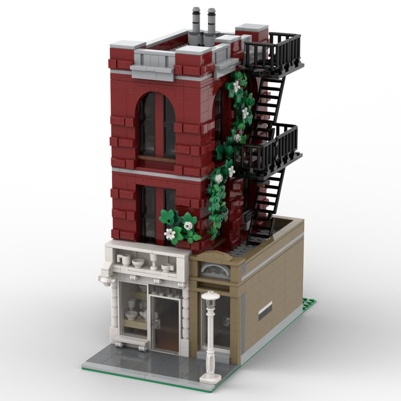 1584 шт. хит продаж вид на улицу Moc модульная керамика магазин модель квартиры