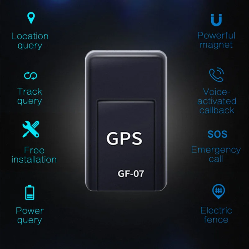 Автомобильный GPS-трекер GF07 миниатюрный Интеллектуальный Мини-локатор устройство