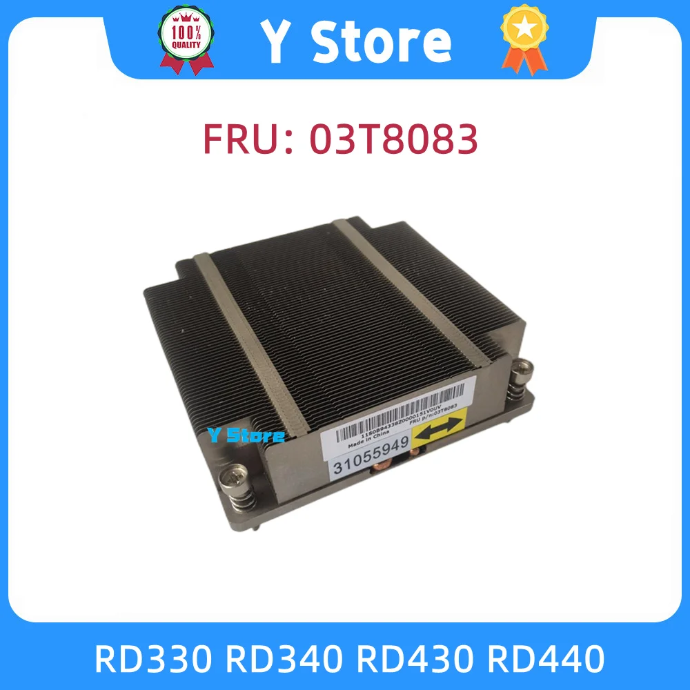 Радиатор Y Store 03t8083 03x3880 для сервера RD330 RD340 RD430 rd440 CPU 1U 1366 1356, радиатор процессора 31055949