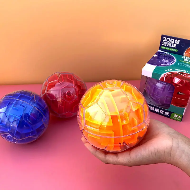 

Magic 3D Maze Ball Interesting Labyrinth Puzzle Game Challenge Intelligence & Idea Perplexus Training Learn IQ Toys For Children