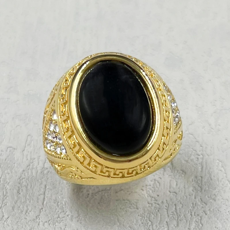 Мужское кольцо золотого цвета классические обручальные мужские кольца Стразы из