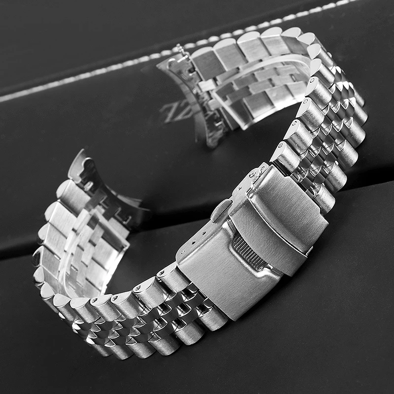 For Casio MDV106-1A MDV-107 MTP-VD01 MDV-106D Strap Stainless Steel Wristband Metal Bracelet  Replacement Watchband 20mm 22mm