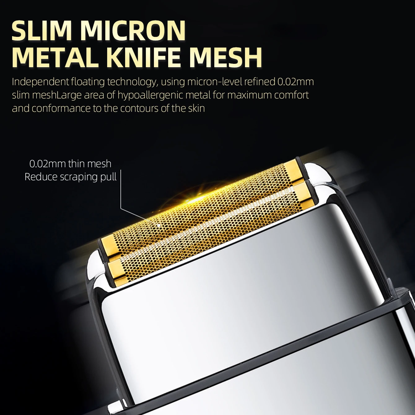 KIKIDO KK-2209 Электрическая аккумуляторная бритва для мужчин станок бритья с головкой