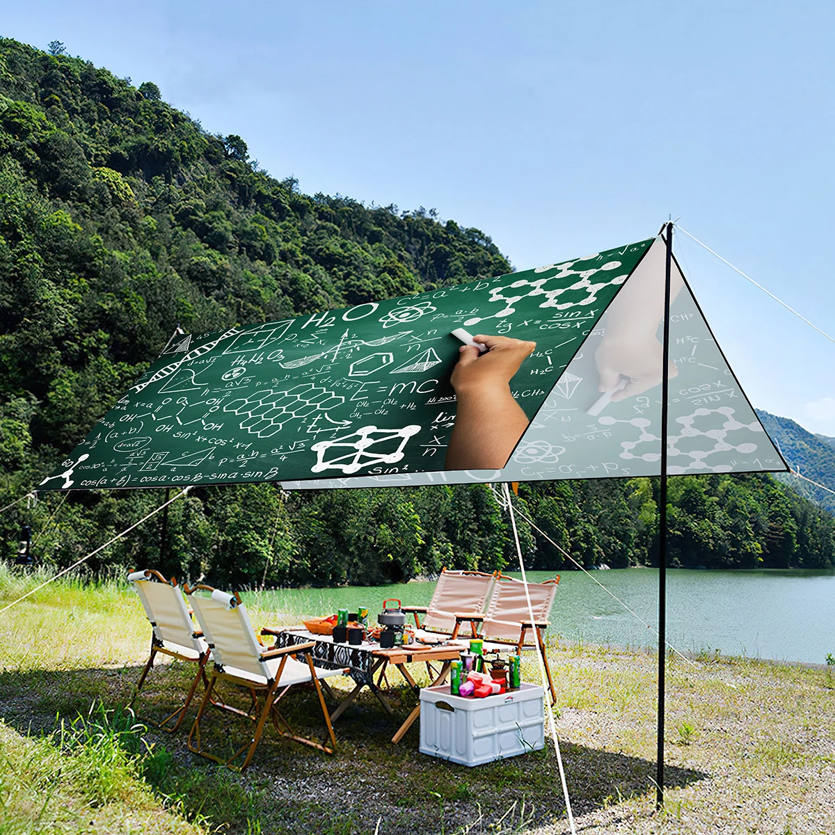 Водонепроницаемый и устойчивый к ультрафиолетовому излучению навес для