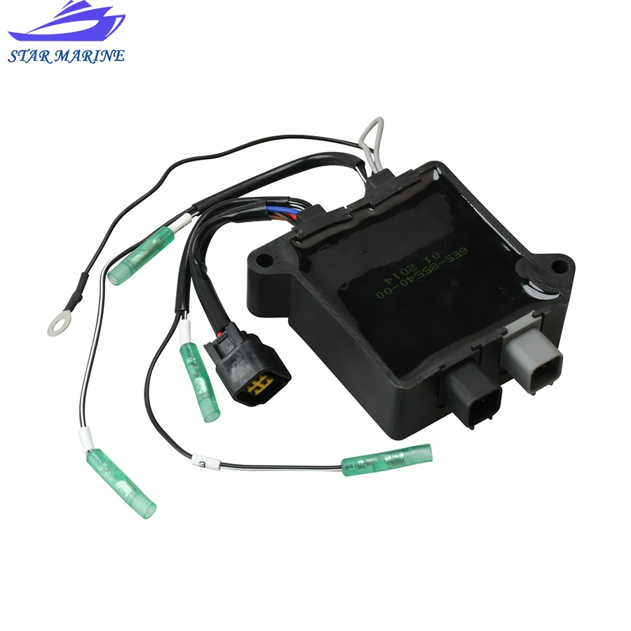 6E5-85540-00 Блок CDI в сборе для лодочного двигателя Yamaha 115HP C115TRV C115TLRX 6E5-85540 Заменяет