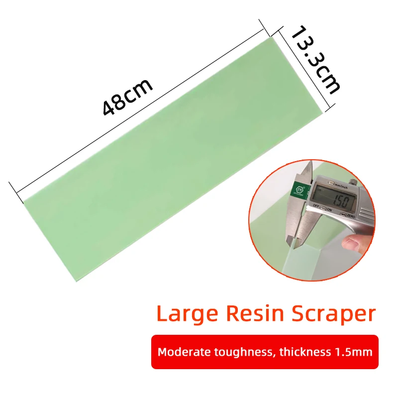 Car Putty Large Scraper Green Resin Spray Paint Worker Scraping Atomic Ash Tool |