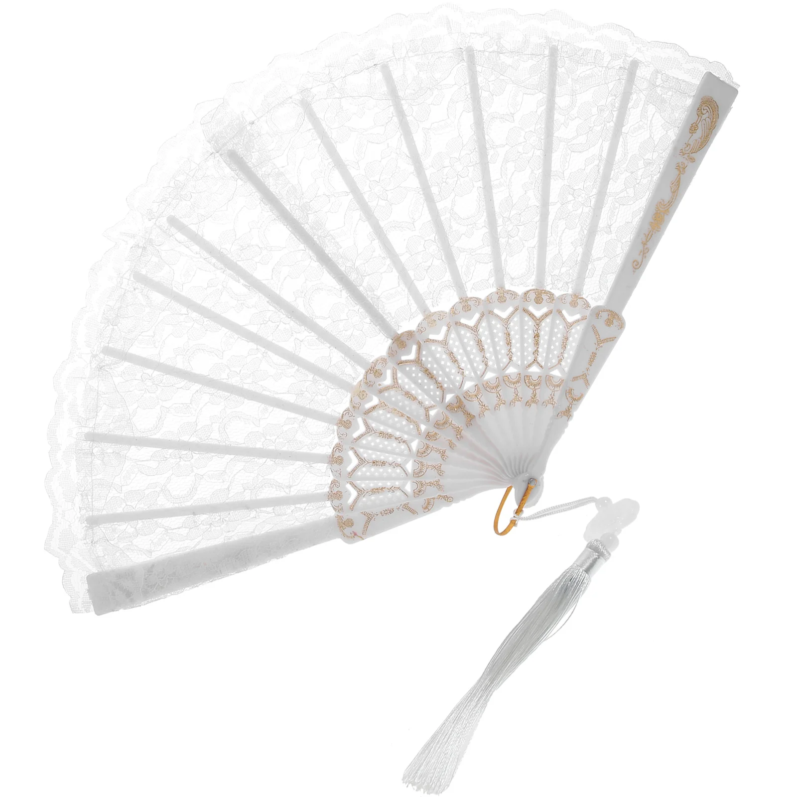 

Makeup Lace Fan Party Favor Foldable Handheld Fans For Adults Tea Pp Wedding Folding Women