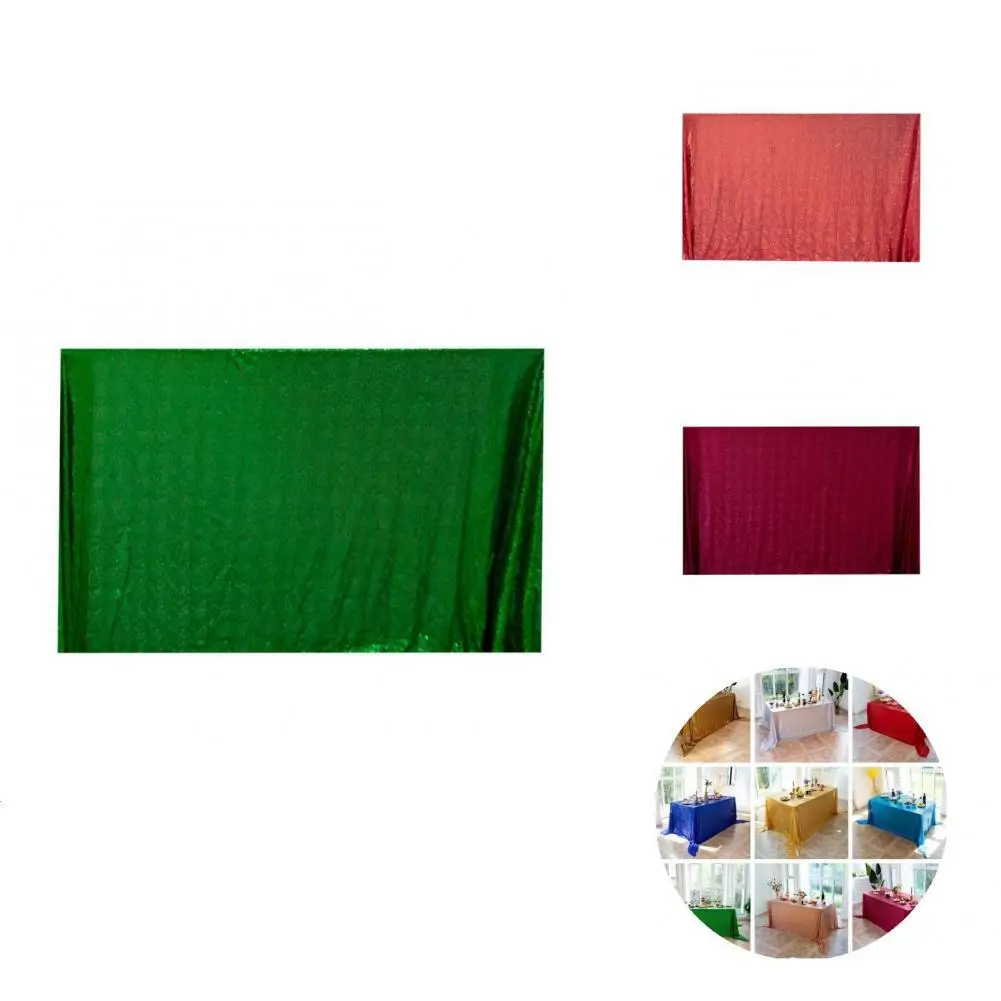 

Flexible Wear-Resistant Anniversary Day Party Tablecloth for Restaurant