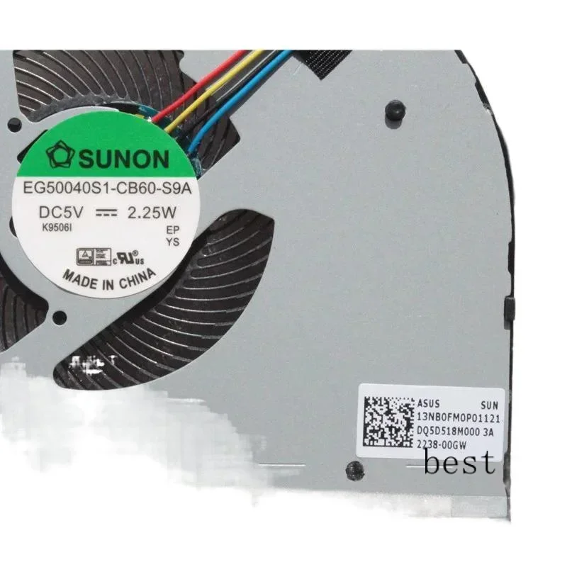 Новый оригинальный вентилятор охлаждения процессора ноутбука для ASUS VivoBook S510U X510U