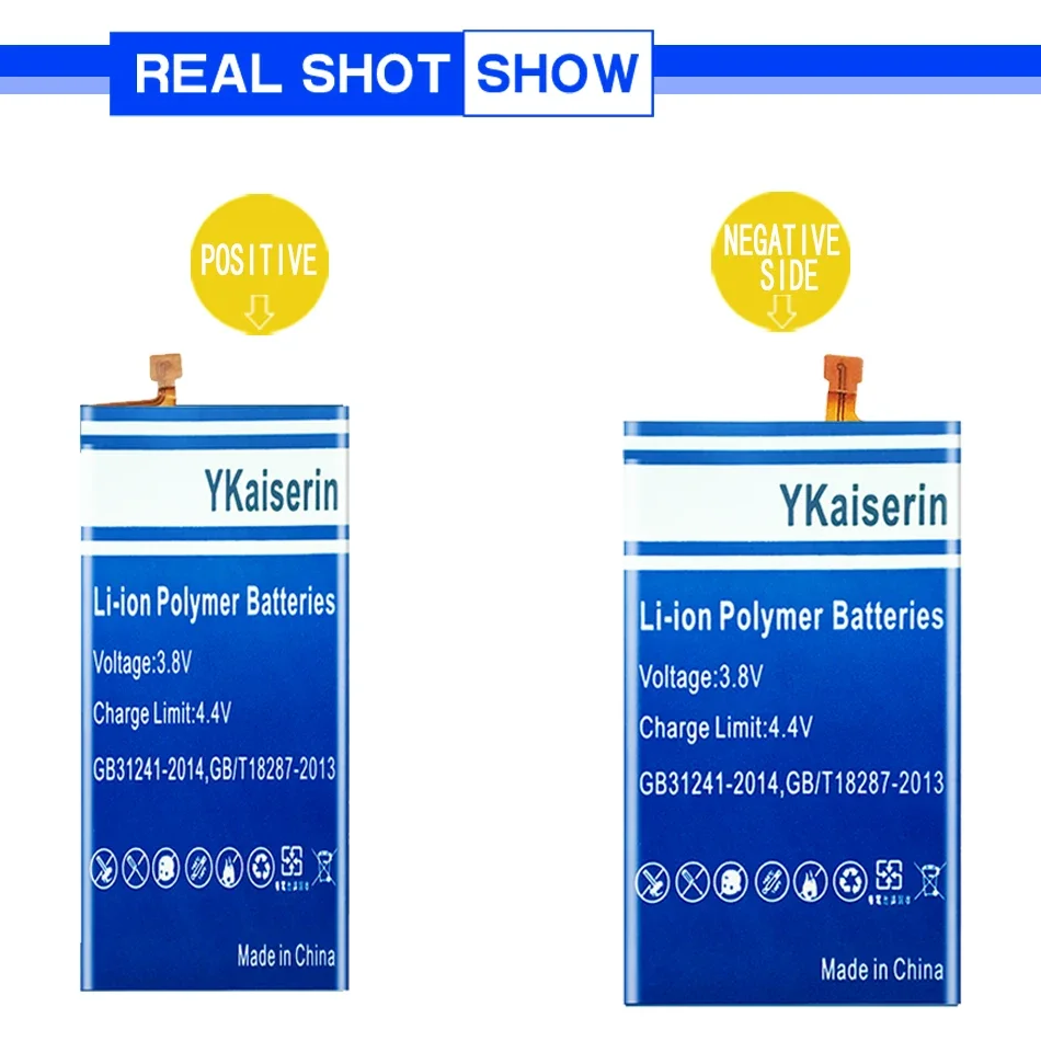 Портативный аккумулятор YKaiserin EB-BF927ABY+EB-BF926ABY 2500 мАч/2700 мАч для Samsung Galaxy Z Fold 3 Fold3 5G