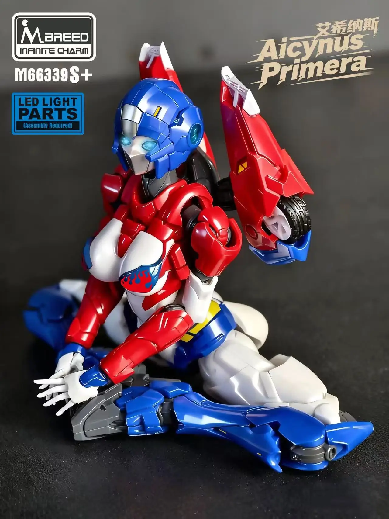 Фото [Availeable in Jan/Feb] M Breed Transformation M66339S Charmaine M Skye Prmera Arcee KO RIOBOT Сборная фигурка №3