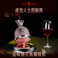 glass wine wine decanter household tumbler gyroscope decanter glass bottles for liquor wine whiskey decanter wine