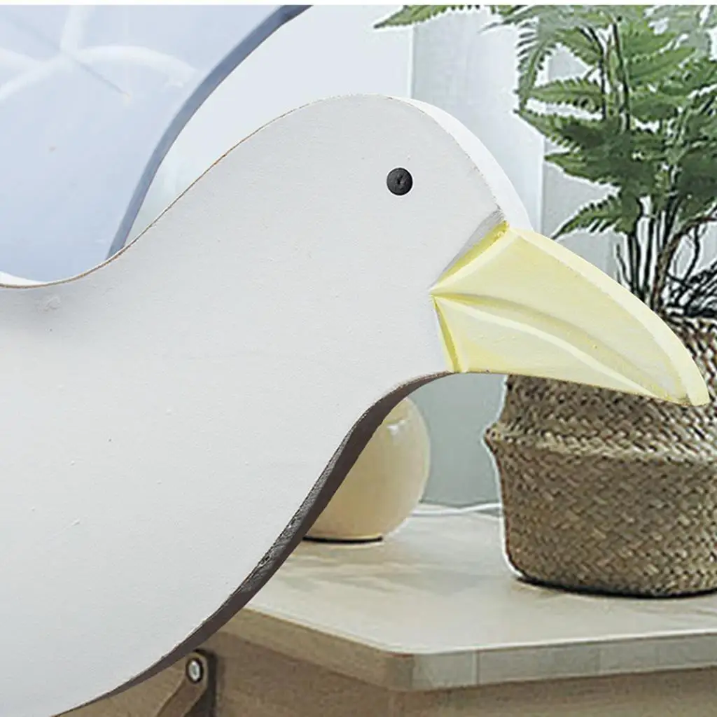 

Flying Seagull Hanging Animal Decor for Home Garden Bedroom Bright Color