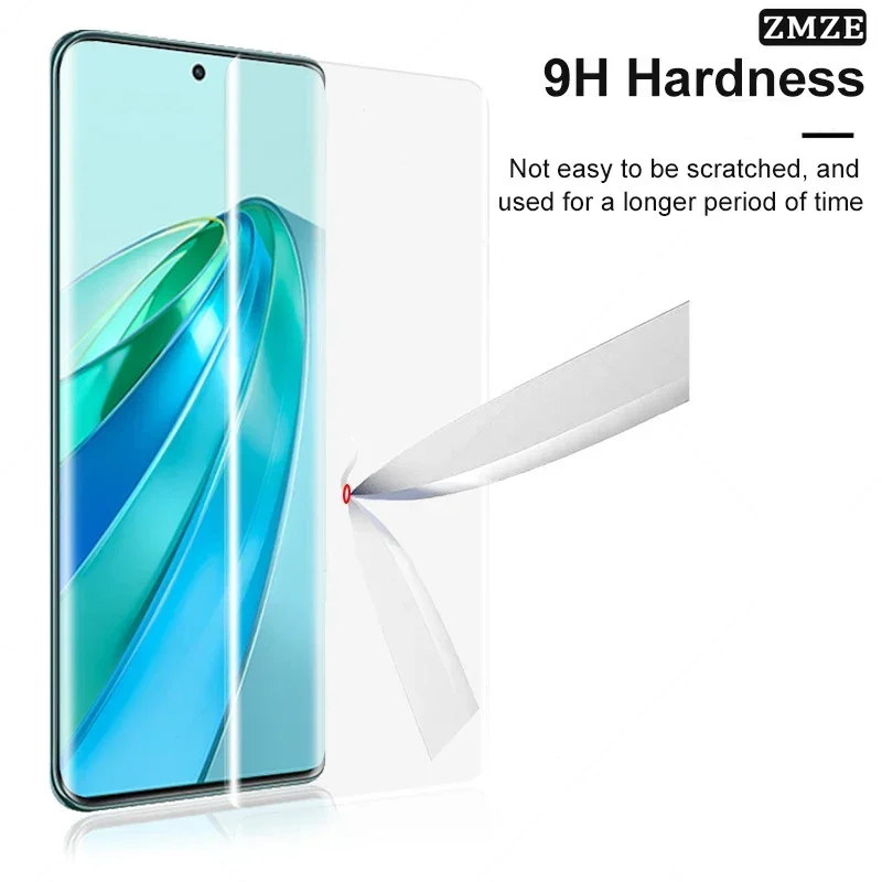 Фото 3 шт. УФ-защитное закаленное стекло для Samsung Galaxy S26 S25 S24 S23 S22 S21 S20 Ultra Plus, 3D-изогнутое, с защитой от царапин, высокой четкости №2
