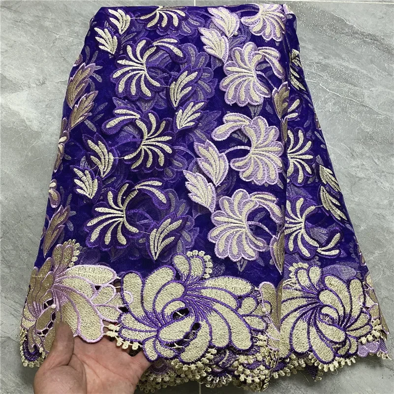 

5 ярдов, новинка, Лидер продаж, французское кружево с бусинами, высококачественный африканский тюль, шнур, Кружевная Сетка, вышитая ткань для свадьбы PS10182