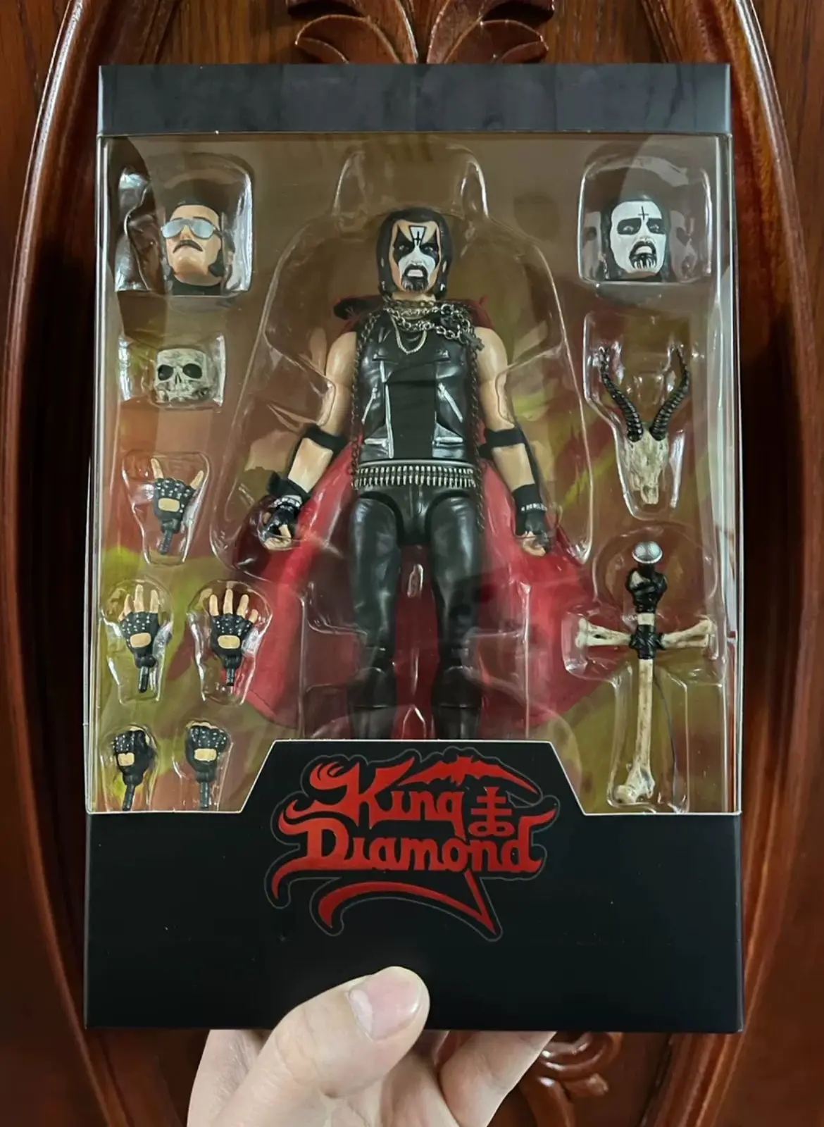 Оригинальная экшн-фигурка в наличии 7 дюймов SUPER7 Ultimates King Diamond мерциальная судьба