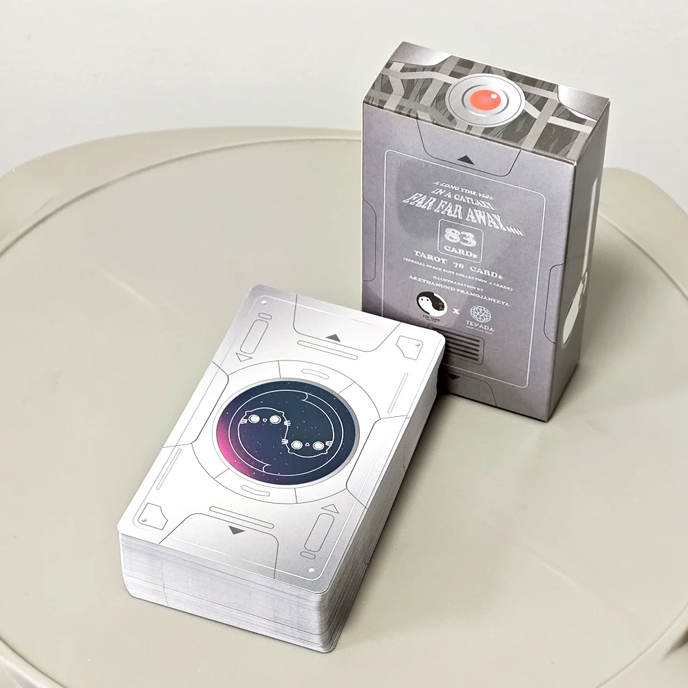 10 3*6 см Инь Ян Кот Универтик Таро 83 шт. Карты (с 5 специальными карточками)