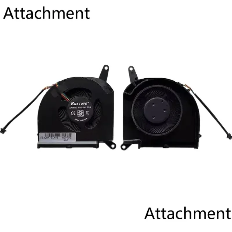 Кулер для ноутбука вентилятор охлаждения процессора Gigabyte AERO 15 OLED SA 17 15XA 15XB P75 P77