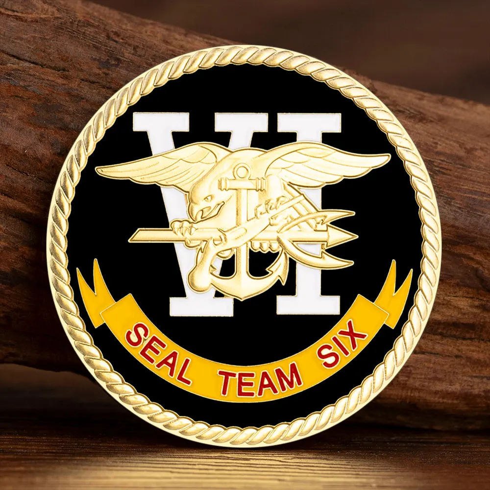 

Золотая монета SEAL Team Six