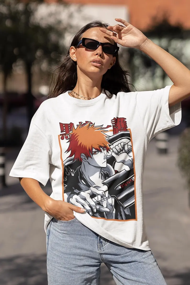 Футболка унисекс Soul Reaper Legend-японское аниме Graphic одежда вдохновленная мангой