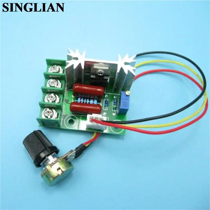 Электронный регулятор напряжения AC 50-220 В 25 А 2000 Вт