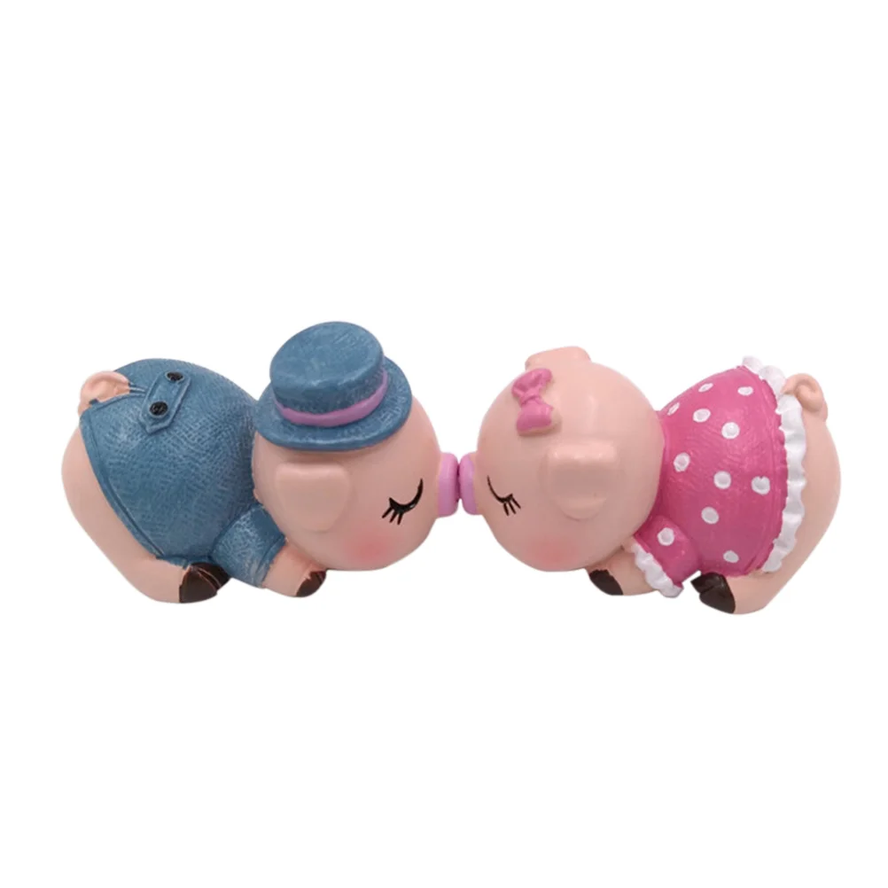 

Car Interior Ornaments Figurine Decorations Decor Automobile Couples Ornament The Office Couple Display Cartoon Dashboard