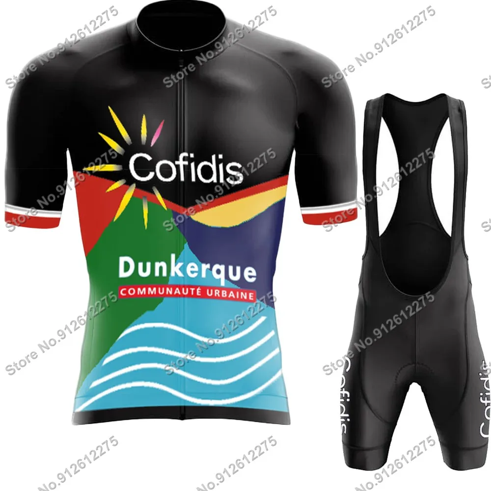 

2022 New Cofidis Cycling Jersey Set Men Summer Bicycle Clothing Road Bike Shirts Suit Bicycle Bib Shorts MTB Ropa Maillot