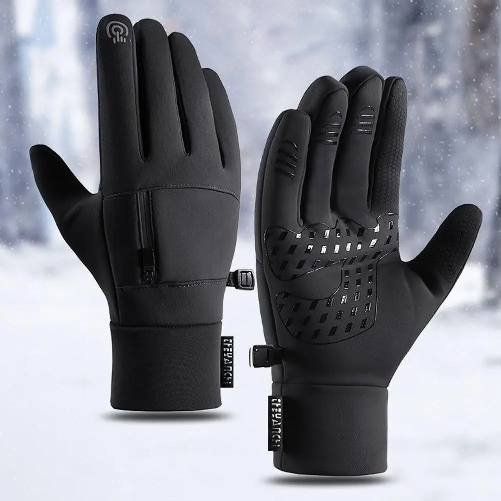 

Winter Biker Gloves For Men Women Motorcycle Touchscreen Waterproof Warm Windproof Gloves Cycling Snowboard Driving Ski